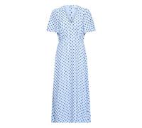 ICHI Robe 'IHZabby' bleu ciel / noir, Taille 38