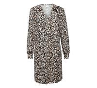 ICHI Robe 'Kate ' marron / noir / blanc, Taille 36