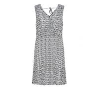 ICHI Robe 'Marrakech' bleu foncé / blanc, Taille 42