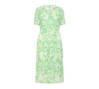 ICHI Robe 'Marrakech' beige / vert, Taille 44