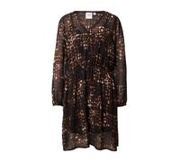 ICHI Robe 'RAKU' marron / noir / blanc, Taille 34