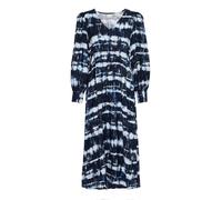 ICHI Robe 'Variel' bleu nuit / bleu roi / blanc, Taille 36