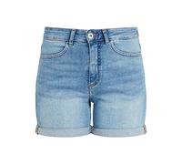 ICHI Ihtwiggy Sho Shorts en Jean, Bleu Clair (19044), 36 Femme