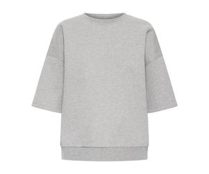 Ichi - SweaT-shirt - Femme - Sweatshirts et sweats à capuche - Gris - Taille: 38 FR