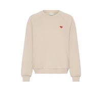 ICHI Sweat-shirt 'Svala' beige / orange, Taille XL
