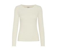 ICHI T-shirt 'IHCELLA' beige / blanc, Taille L