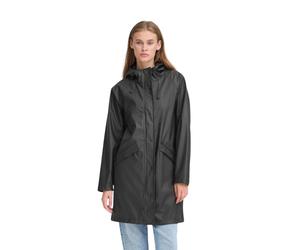 Ichi - Tazi Raincoat - Femme - Vestes - Noir - Taille: 36 FR