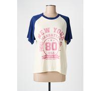 ichi tee-shirts et débardeurs femme de couleur beige 36