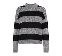 Ichi - Tricot à col rond - Femme - Pulls - Multicolore - Taille: 42 FR