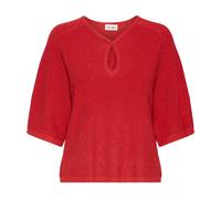 Ichi - V-neck Tricots - Femme - Pulls - Rouge - Taille: 38 FR