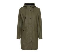 Ichi - Veste Élégante avec Capuche Ajustable - Femme - Manteaux - Vert - Taille: 48 FR