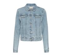 Ichi - Veste en Jean Bleu Clair Lavé - Femme - Vestes - Bleu - Taille: 44 FR