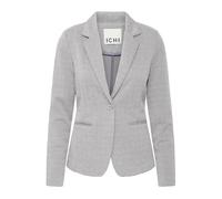 Ichi - Veste Jacquard Sharkskin Herringbone - Femme - Vestes - Gris - Taille: 38 FR