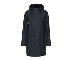 Ichi - Veste Total Eclipse avec Capuche Ajustable - Femme - Manteaux - Bleu - Taille: 36 FR