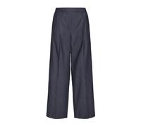 Ichi - Wide Pantalons - Femme - Pantalons - Bleu - Taille: 36 FR
