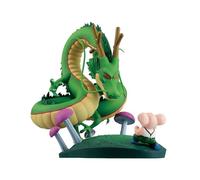 Ichibansho Figure Dragon Ball - Oolong & Shenron (Dragon History II) Statue de Collection Moment ravible