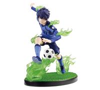 Ichibansho Figure Figurine Yoichi Isagi avec Boule De Verrouillage Bleue 14Cm
