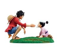 Ichibansho Figure - One Piece - Monkey D. Luffy & Momonosuke (A New Dawn), statue de collection Bandai Spirits