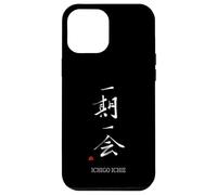 "一期一会" Ichigo Ichie(Rencontre unique dans une vie) Coque pour iPhone 12 Pro Max