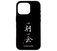 "一期一会" Ichigo Ichie(Rencontre unique dans une vie) Coque pour iPhone 16 Pro