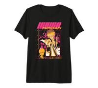 Ichigo Kurosaki Neon Outline Collage Anime T-Shirt Haut de Gamme