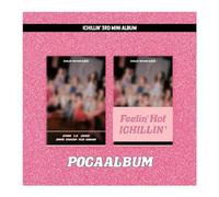 ICHILLIN' Feelin' Hot 3rd Mini Album POCA Version 1ea PhotoStand Package+1p QR Card+2p PhotoCard+2ea Sticker+1ea User Guide+Tracking Sealed
