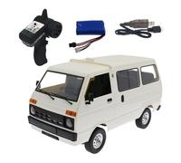 Ichlovdu RTR Van 1:10 RC Car Drift Truck Light On-Road Car Bus 2,4 GHz Moteur 260 télécommandé D42 Jaune RC Véhicule tout-terrain Jouet cadeau pour adulte garçon (blanc)
