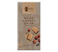 iChoc White Nougat Crisp 80g | Chocolat vegan