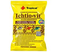 ICHTIO-VIT 120g - Nourriture Multi-ingrédients pour Poissons d'aquarium en Flocons