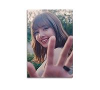 ICHU Kpop Blackpink Lisa - Poster décoratif sur toile - Décoration murale moderne pour chambre à coucher - 40 x 60 cm
