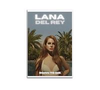 ICHU Lana Del Rey Poster décoratif sur toile Motif chanteur 20 x 30 cm