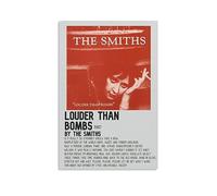 ICHU Poster décoratif sur toile Louder Than Bombs The Smiths - Décoration murale moderne pour chambre à coucher - 20 x 30 cm