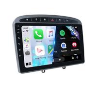 Ichuangxin Autoradio pour Peugeot 308/408 2007-2013 sans Fil Carplay Android Auto, 2G+32G Android 13 9'' HD Écran Tactile Autoradio Stéréo RDS/FM, Bluetooth, SWC,GPS,WiFi+ Caméra arrière, Mic