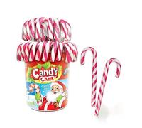 Ichuches. Panier chocolat, gâteau de produits kinder, cadeaux originaux avec kinder, œufs kinder, kinder happy hippo (Candy Cane)