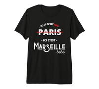 Ici ce n'est Pas Paris, Ici C'est Marseille bébé T-Shirt Haut de Gamme