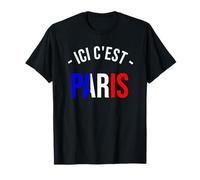 ICI C'EST PARIS C'est Paris Bienvenue à Paris Leo T-Shirt