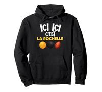 Ici Ici C'est La Rochelle Supporter Rugby Rochelais Homme Sweat à Capuche