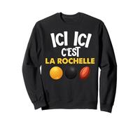 Ici Ici C'est La Rochelle Supporter Rugby Rochelais Homme Sweatshirt