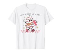 Ici, on dirait un gâteau de Noël Snack Boujee, Debbie T-Shirt