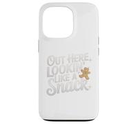 Ici, on dirait Une collation, Un Pain d'épice de Noël Amusant Coque pour iPhone 13 Pro