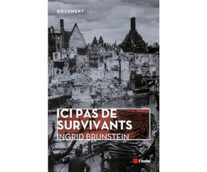 Ici pas de survivants: Une enfance allemande