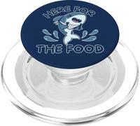 Ici pour la Nourriture Mignon drôle Requin Vie océanique biologie Marine PopSockets PopGrip pour MagSafe