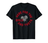 Ici pour Les Filles et Elles LGBTQ Pride Roses T-Shirt