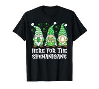 Ici pour Les Nains Irlandais Shenanigans - St Patrick Day T-Shirt Graphique avec Valeur