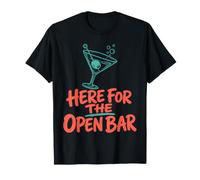 Ici pour l'Open Bar Bridesmaid Bachelorette T-Shirt