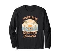 Ici pour Siestas & Sunsets - Hamac Horizon Art Manche Longue