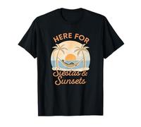 Ici pour Siestas & Sunsets - Hamac Horizon Art T-Shirt