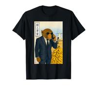 Ici sur Monkey Business Japanese Salaryman Ape Ukiyoe T-Shirt