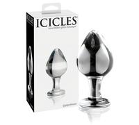 Pipedream Plug anal en verre Icicles N°25