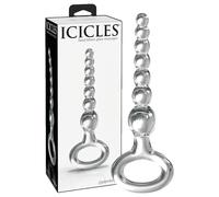 Icicles No. 67 - gode en verre à boules - transparent